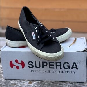 Superga Cotu Classic Black Sneakers Black Size 9.5